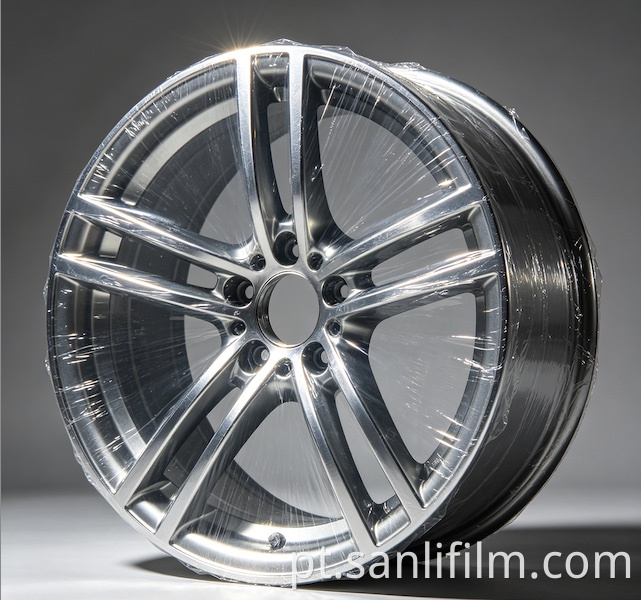 wheel protective film